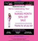 50% OFF SALE MAY 2010