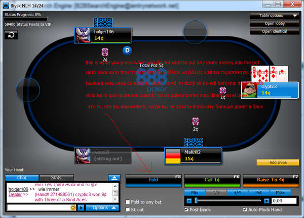English poker