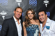 Shane Warne, Liz Hurley and Jeff Fenech