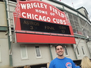 Outside Wrigley Field after AstrosCubs in July '09