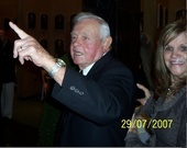 Earl & Marianna Weaver at the Baseball Hall of Fame in 2007.