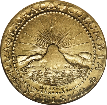 1787 Brasher Doubloon (Photo courtesy of Rare Coin Wholesalers)