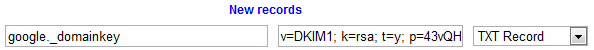 Domain Key Example