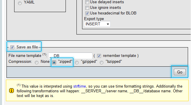 Save as file