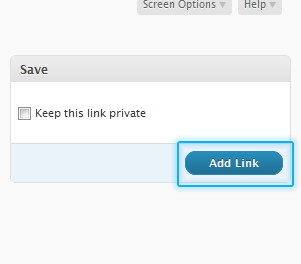 Add Link Button